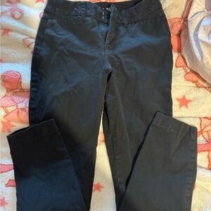 Old Navy Black Pixie Skinny High-Rise Pants